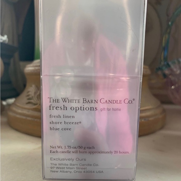 The White Barn Candle Co. Fresh Options Miniature Set of Candles - Picture 4 of 4